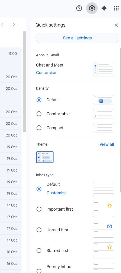 How to change the Undo Send time in Gmail: Step 1