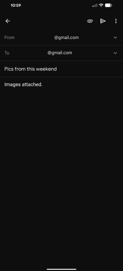 How to unsend an email in Gmail app: Step 3